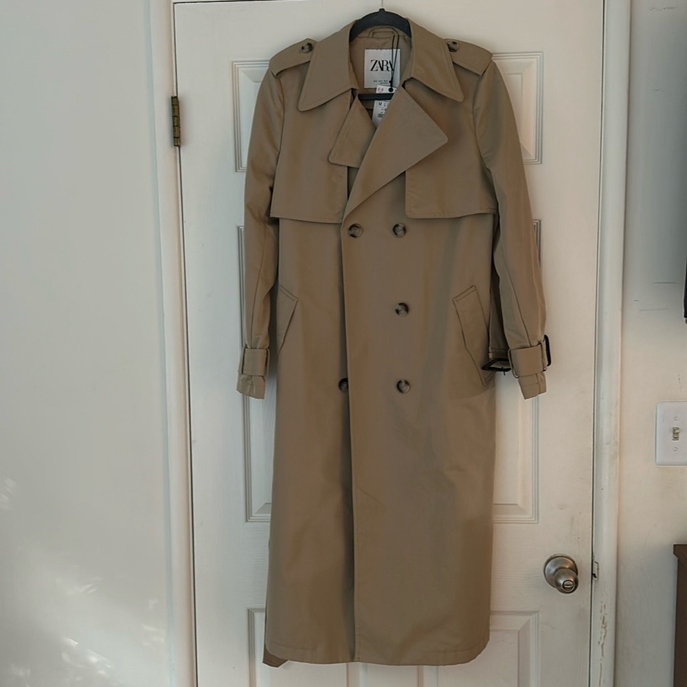 Zara Trench Coat - NWT - SZ M